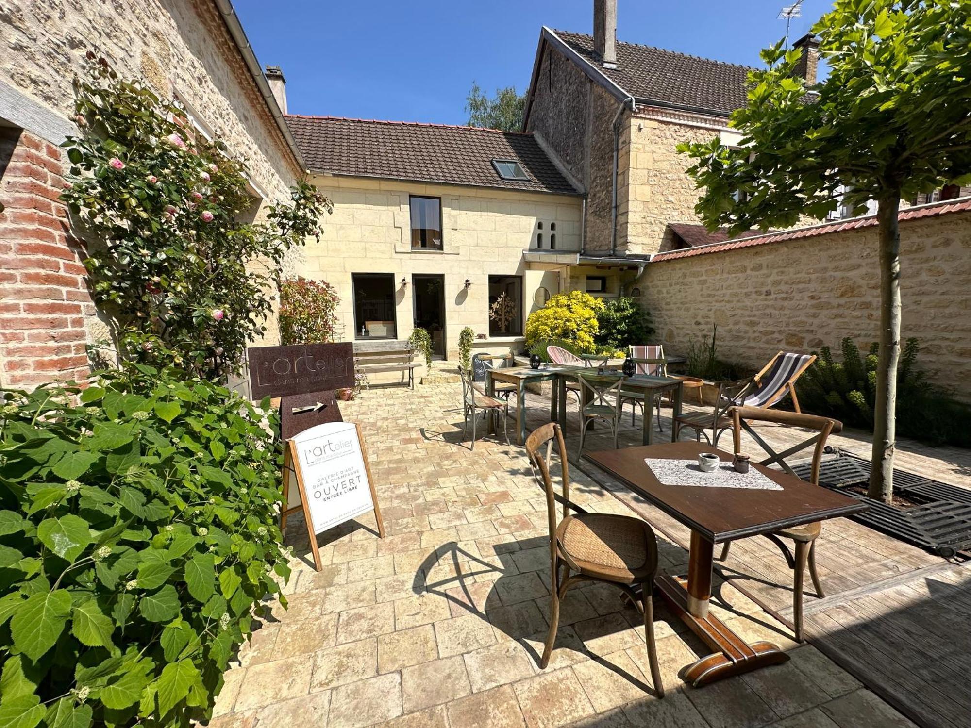 Hermonville L'Artelier Dans Ma Cour B&B 외부 사진